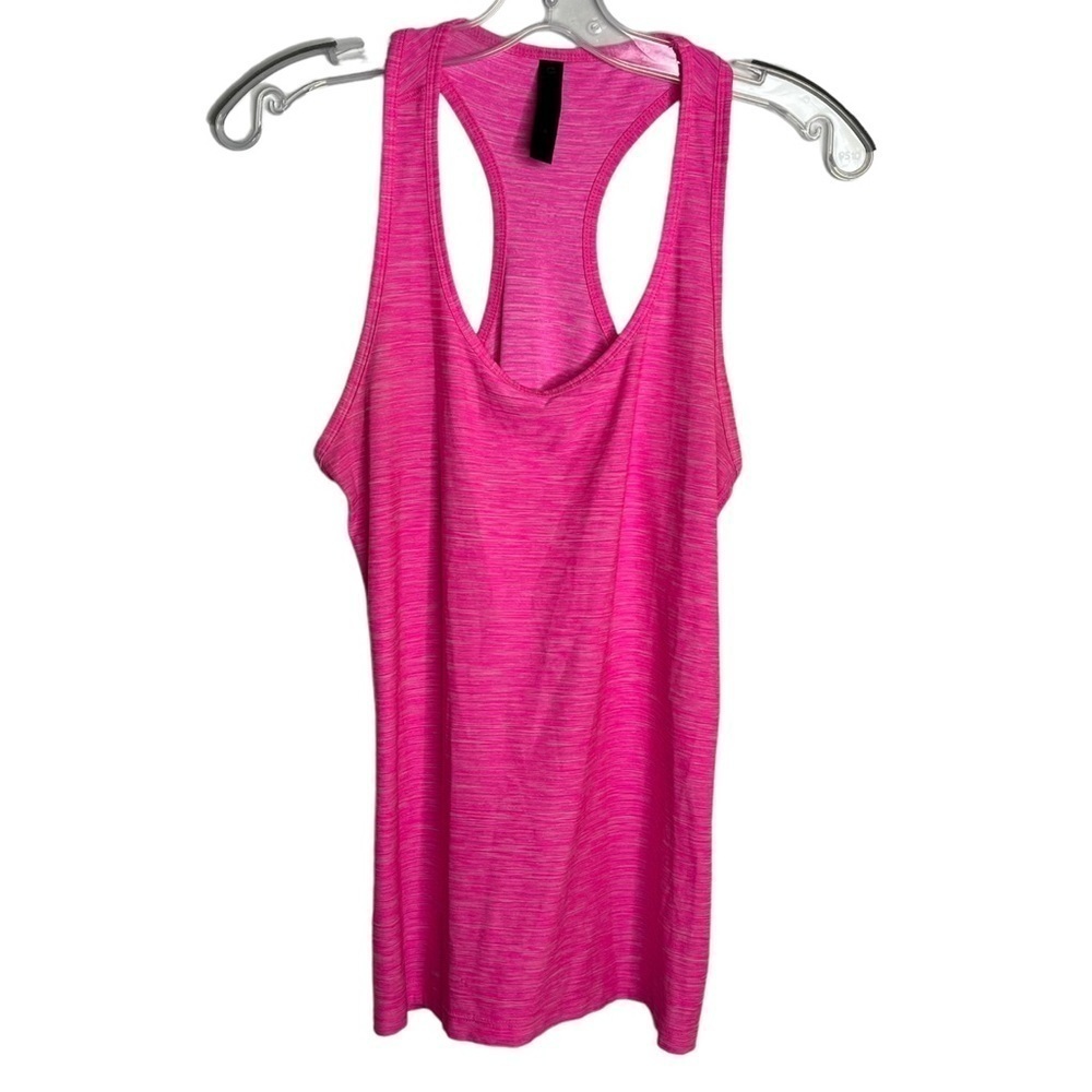 𝅺90 Degree By Reflex Athletic Workout Tank Top Barbiecore Stripes